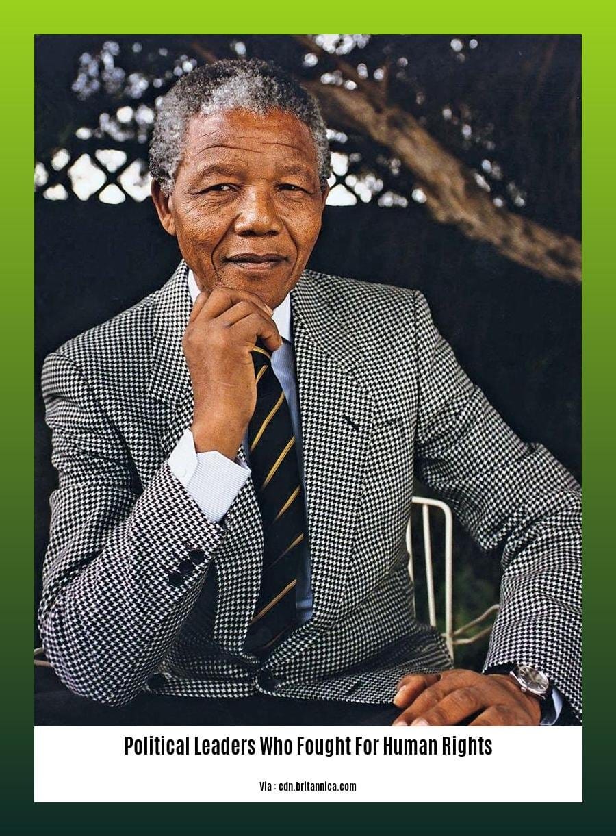 political leaders who fought for human rights