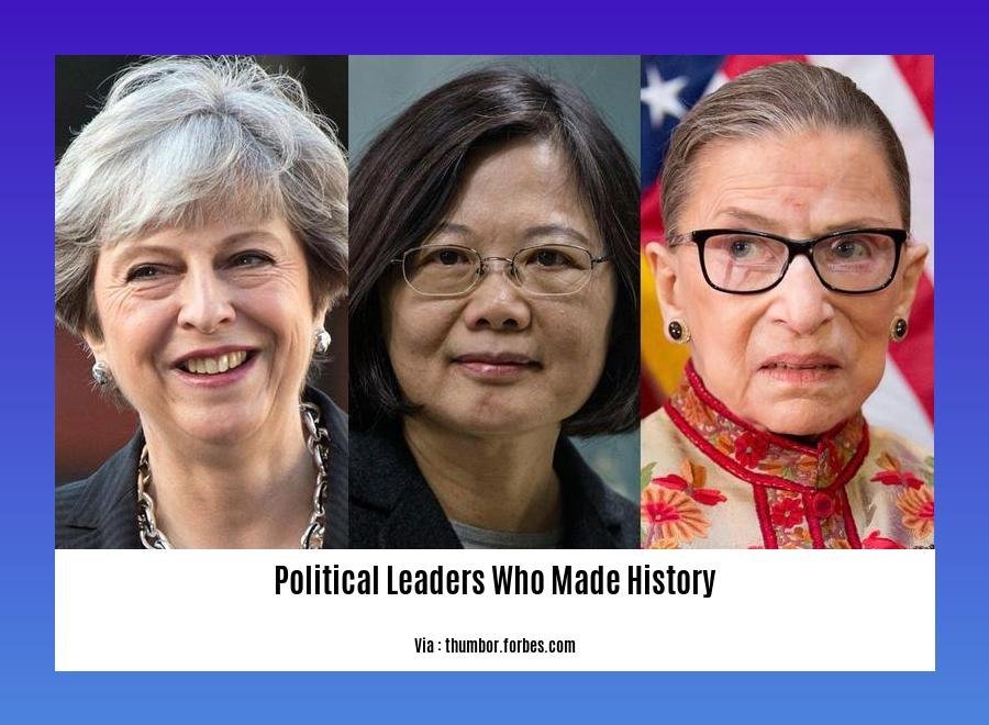 political leaders who made history