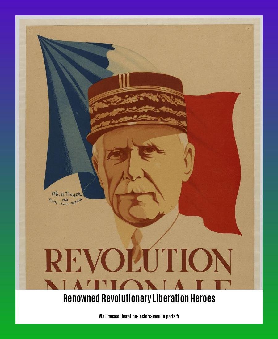 renowned revolutionary liberation heroes