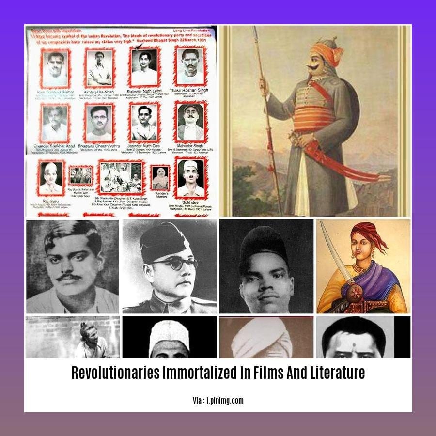 revolutionaries immortalized in films and literature