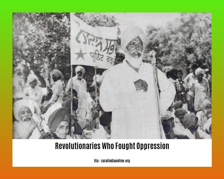 revolutionaries who fought oppression 2