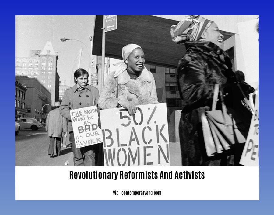 revolutionary reformists and activists
