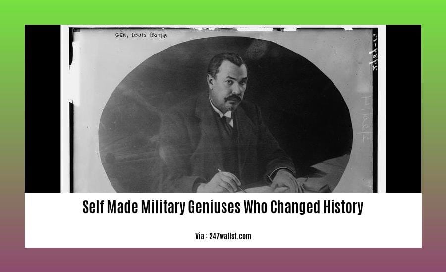 self made military geniuses who changed history