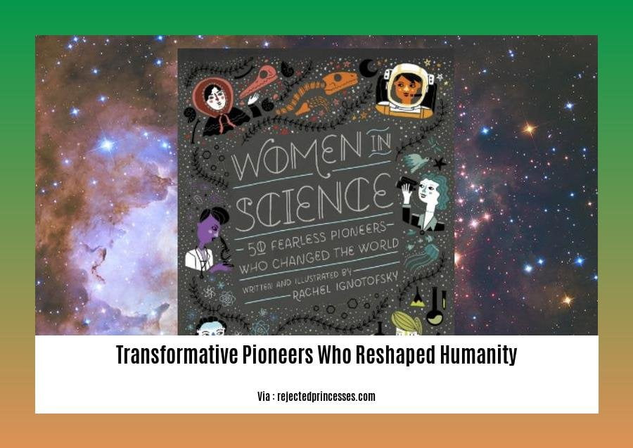 transformative pioneers who reshaped humanity