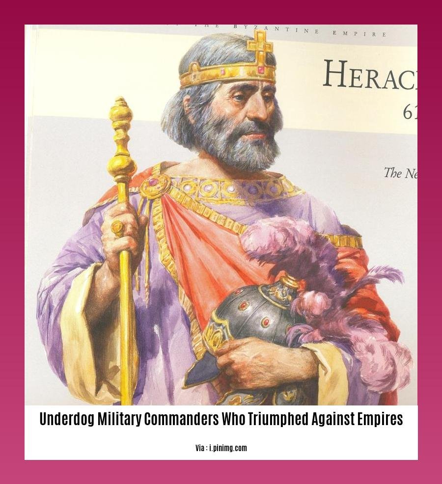 underdog military commanders who triumphed against empires