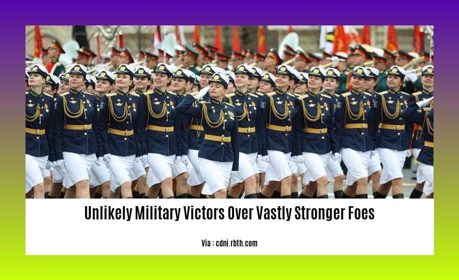 unlikely military victors over vastly stronger foes 2