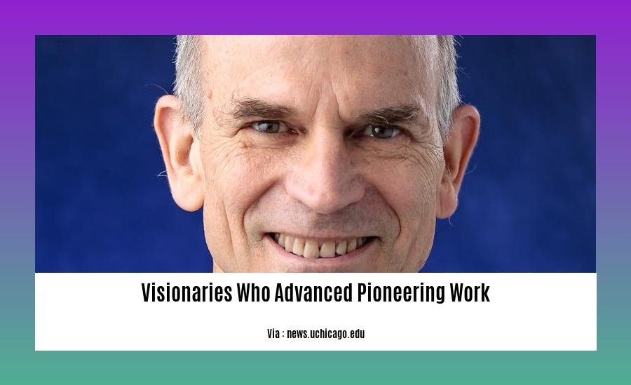 visionaries who advanced pioneering work