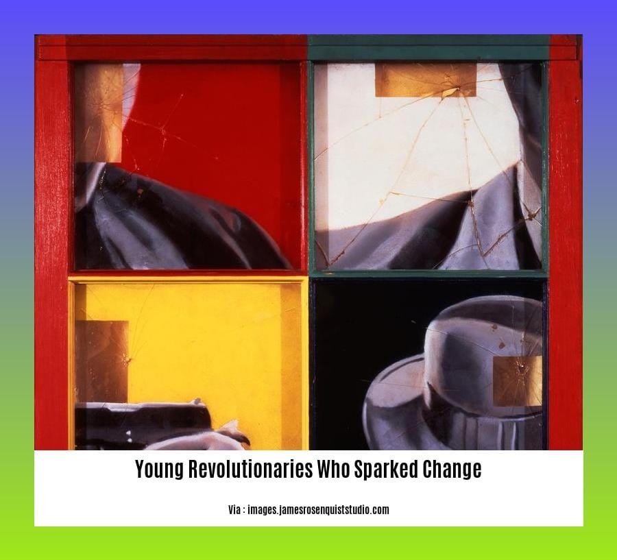 young revolutionaries who sparked change