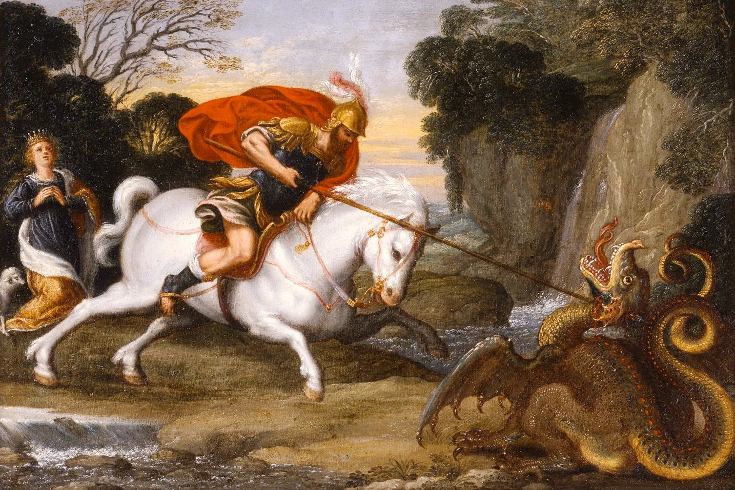 did-st-george-kill-a-dragon