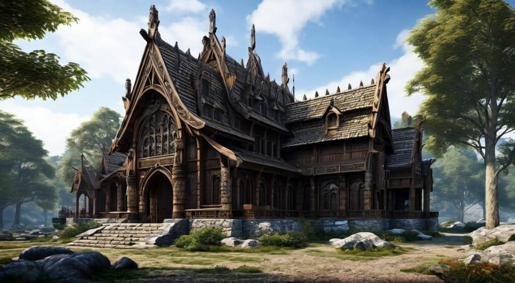 Picture of Unveiling the Majesty of Medieval Nordic Architecture