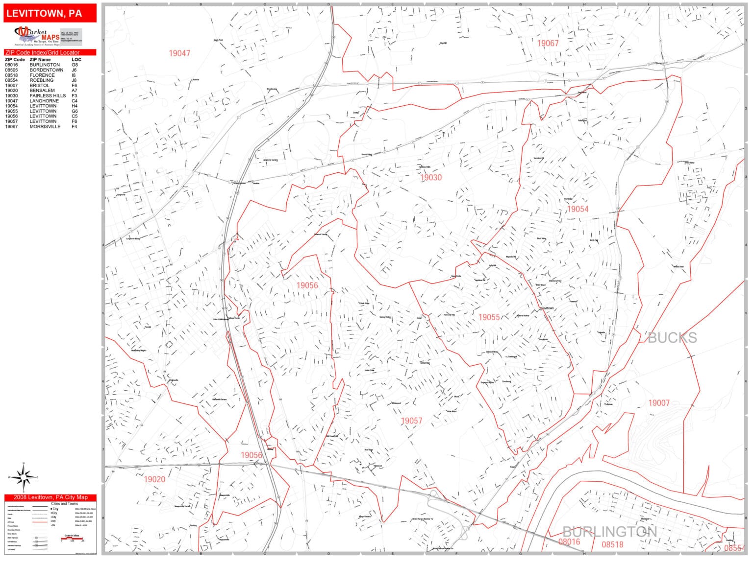 What is the ZIP Code for Levittown, Pennsylvania?
