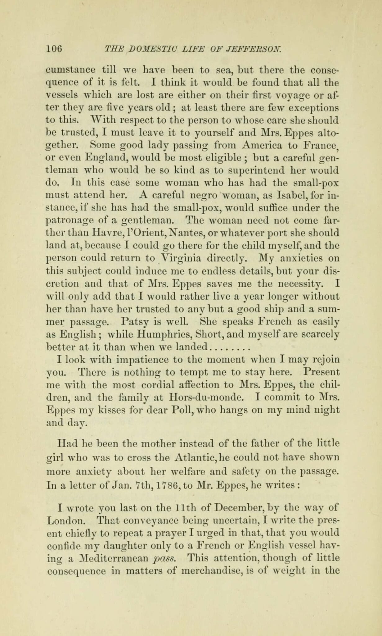 Mary Jefferson Eppes A Life Unfolded at Monticello