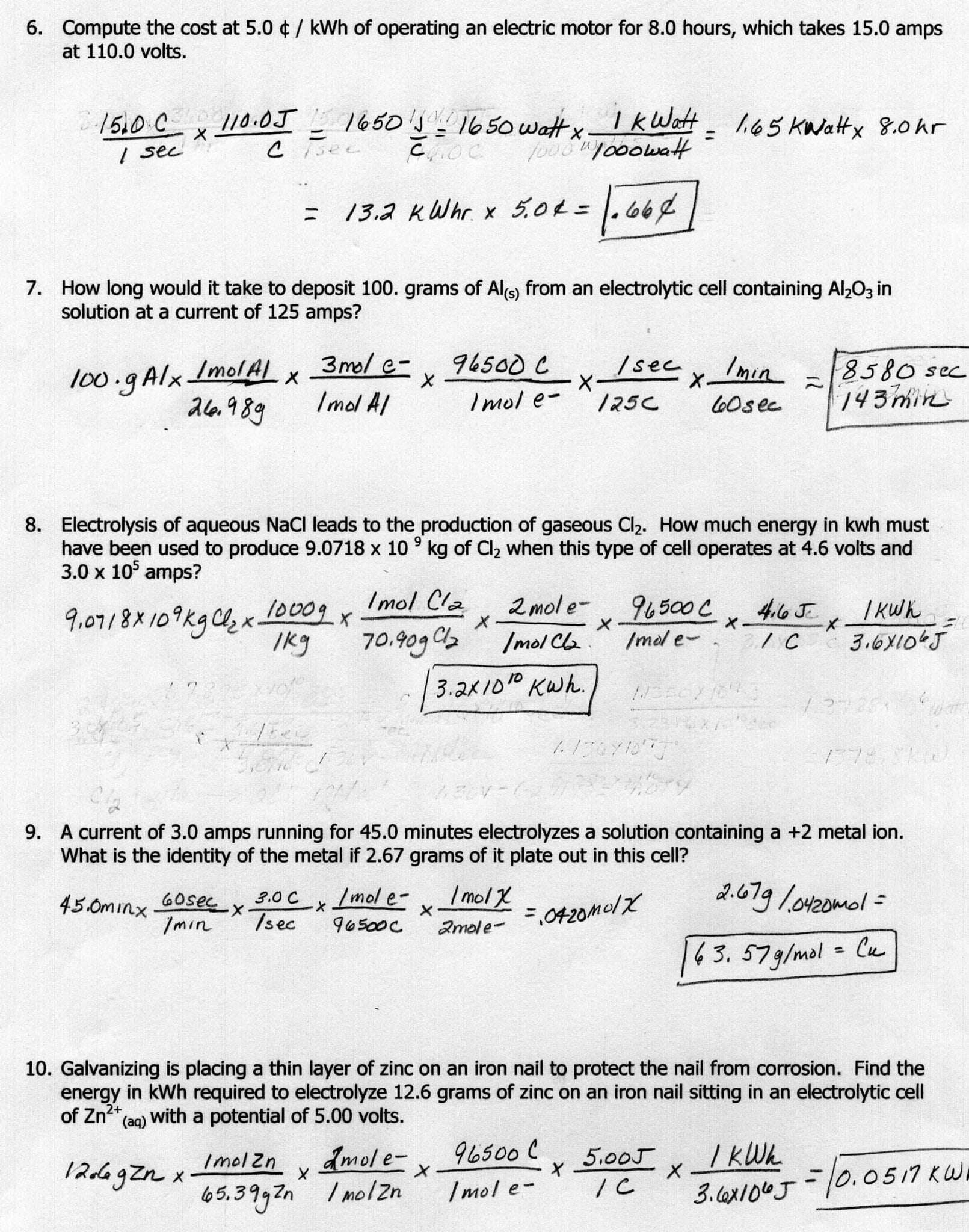 Stoichiometry Worksheets with Answers (Free Printable PDFs & Practice
