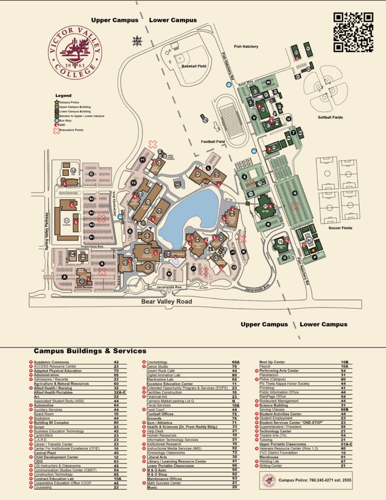 Victor Valley College Map: Your Guide to Navigating Campus