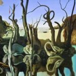 dali_elephants_reflecting_swans