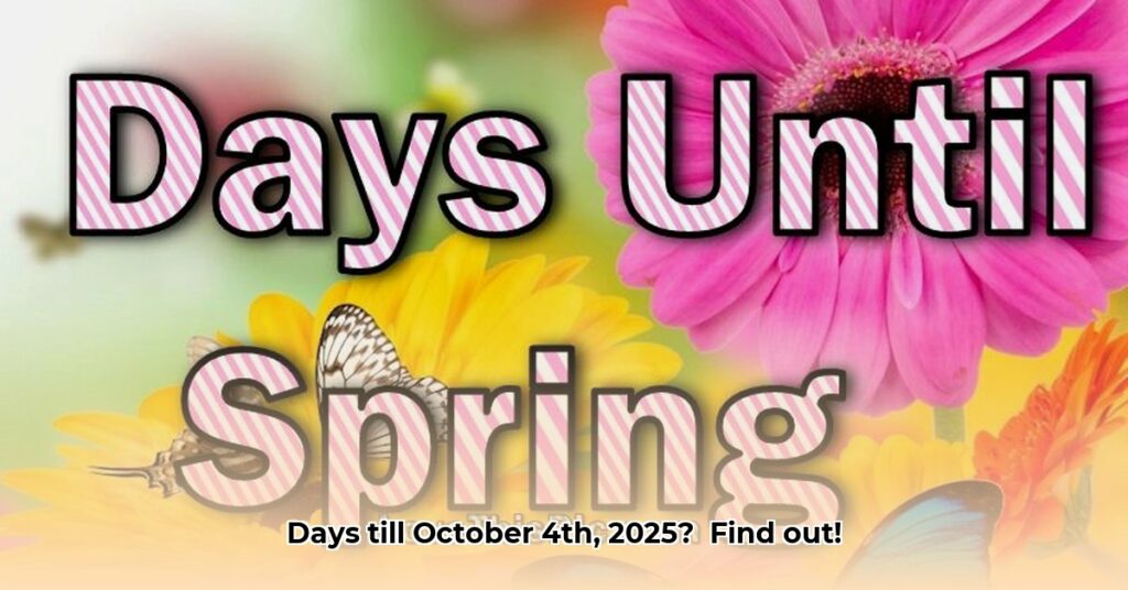 Mystery: How Many Days Till October 4th, 2025? Solved?