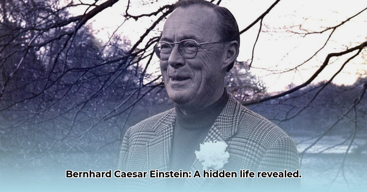 bernhard caesar einstein personal life edited