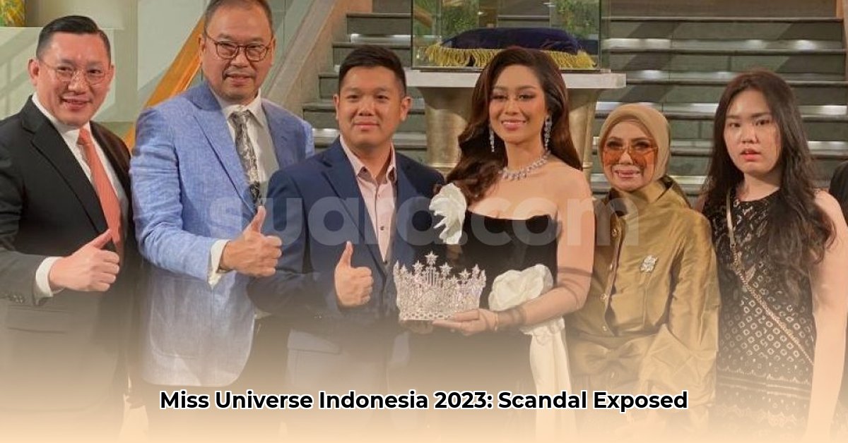 chronology of miss universe indonesia 2023 scandal edited