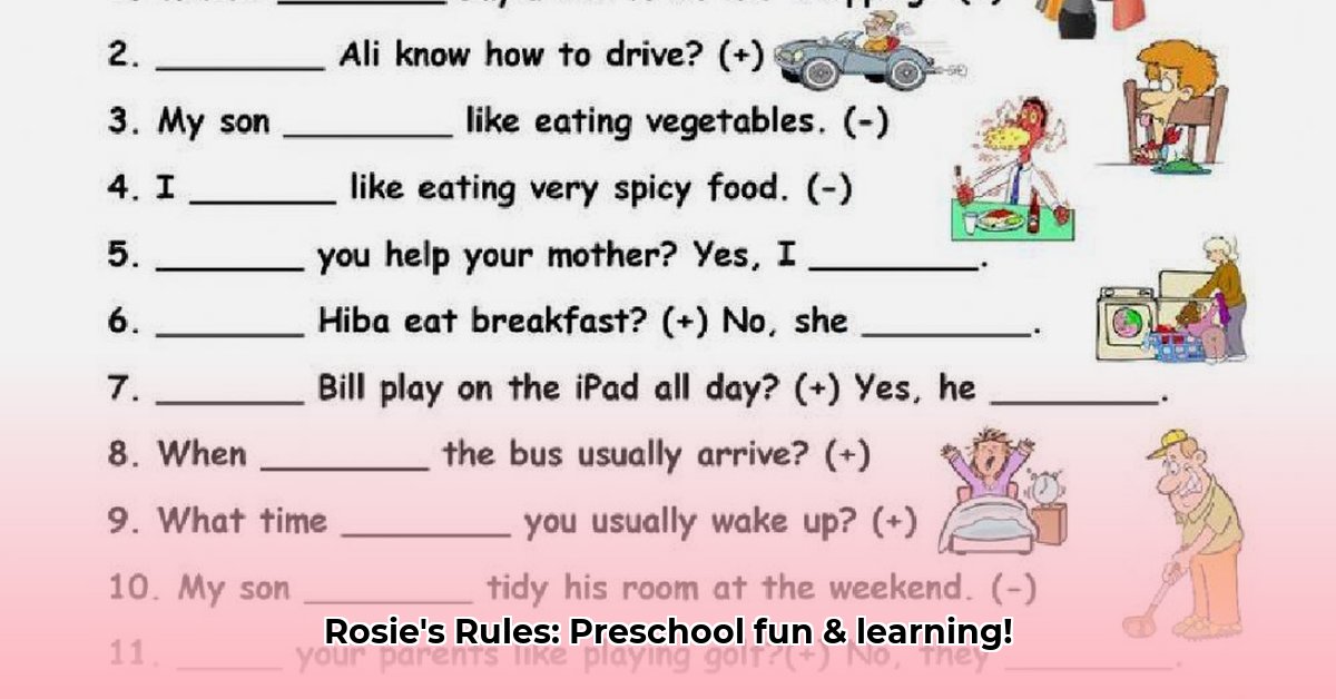 what does rosie s rules teach edited