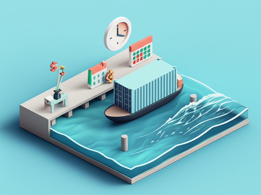 Sea freight pros: cheaper, massive capacity. Cons: slower, weather delays.