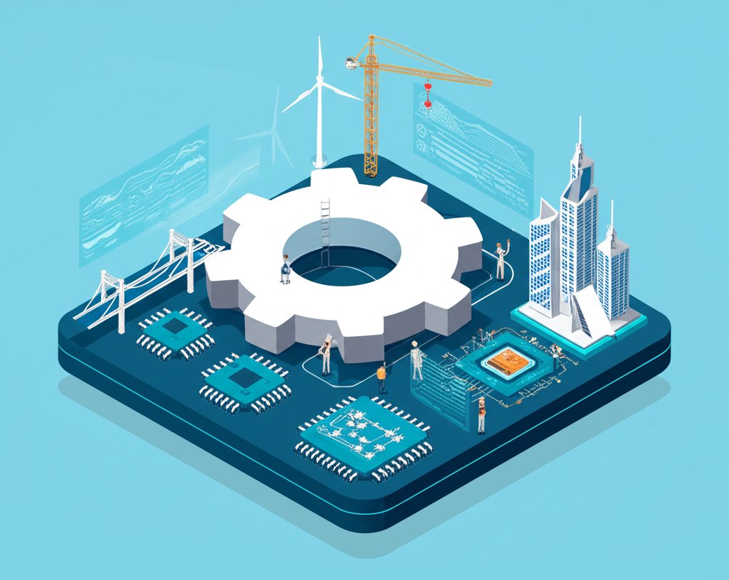 Text: Text displays Amazing Engineering Facts, possibly with engineering feats depicted.
