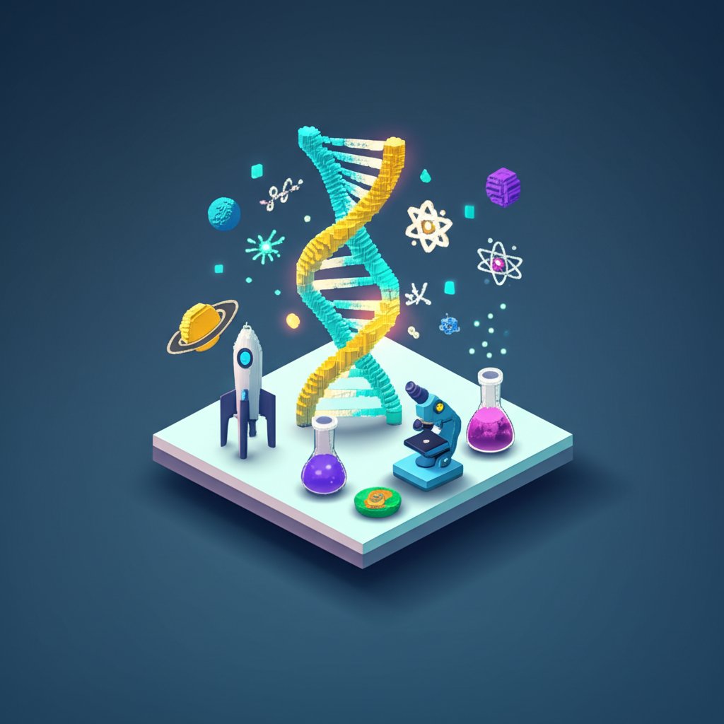 A visually engaging graphic featuring surprising and amazing science facts, perfect for sharing.