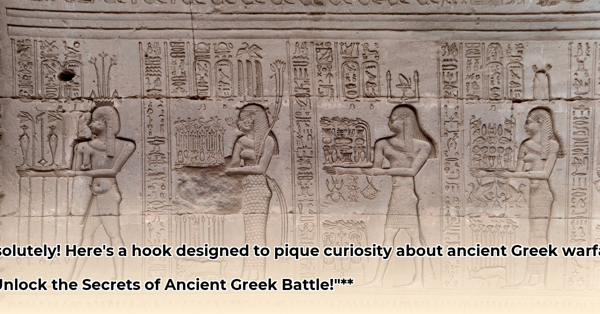 ancient greece warfare edited