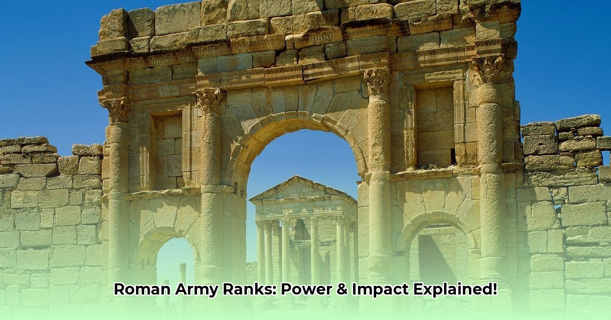 ancient roman army ranks edited