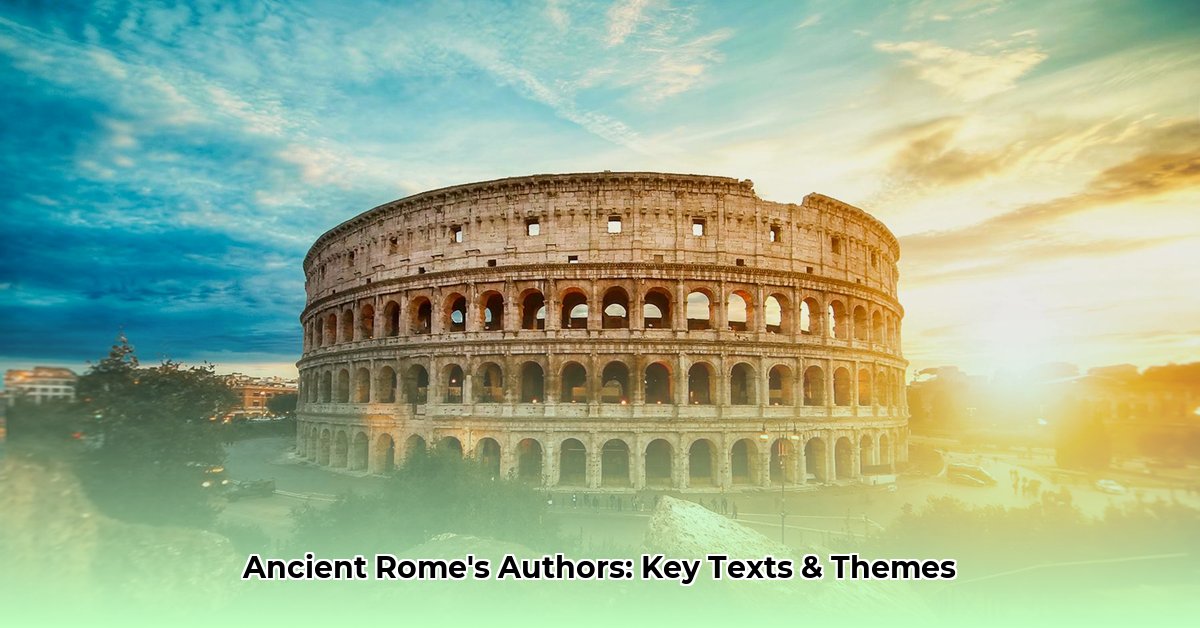 ancient roman authors edited