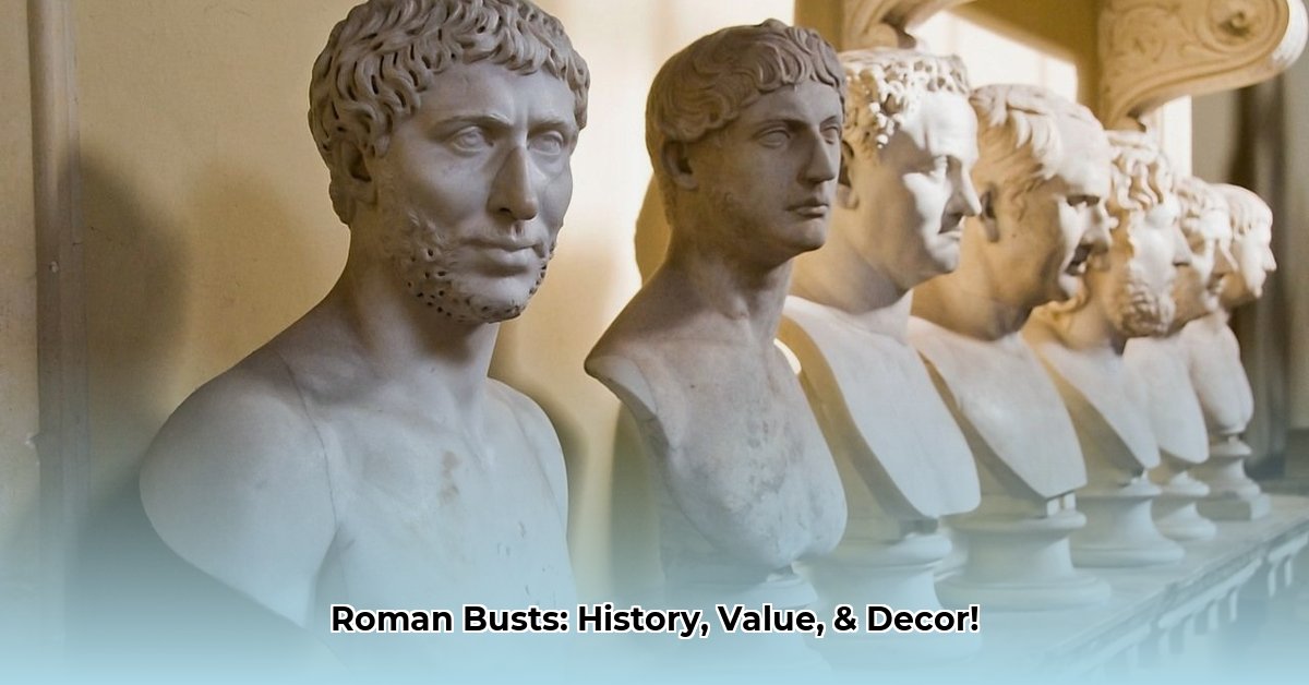 ancient roman busts edited