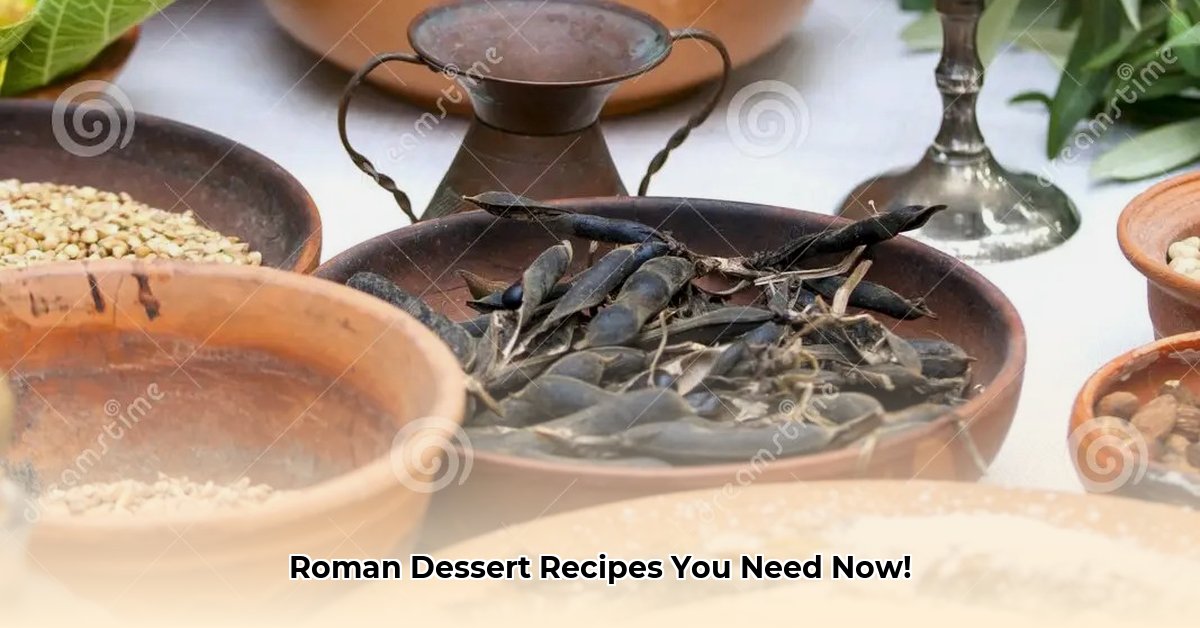 ancient roman food desserts edited