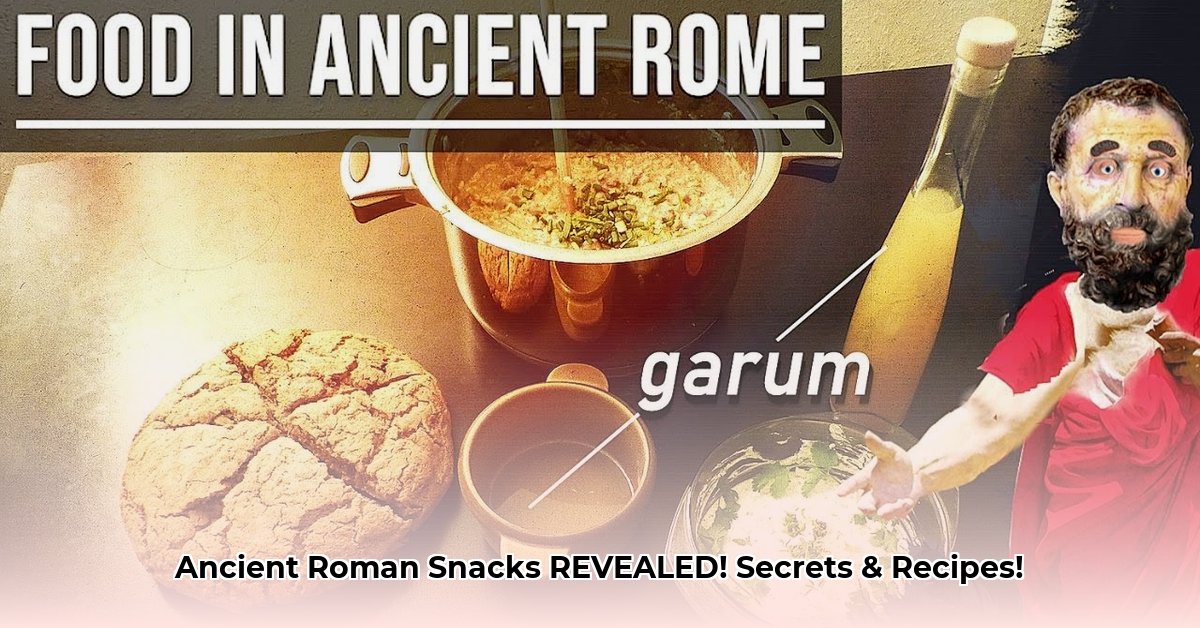 ancient roman snacks edited