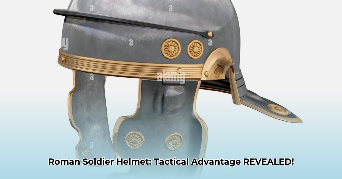 ancient roman soldier helmet edited
