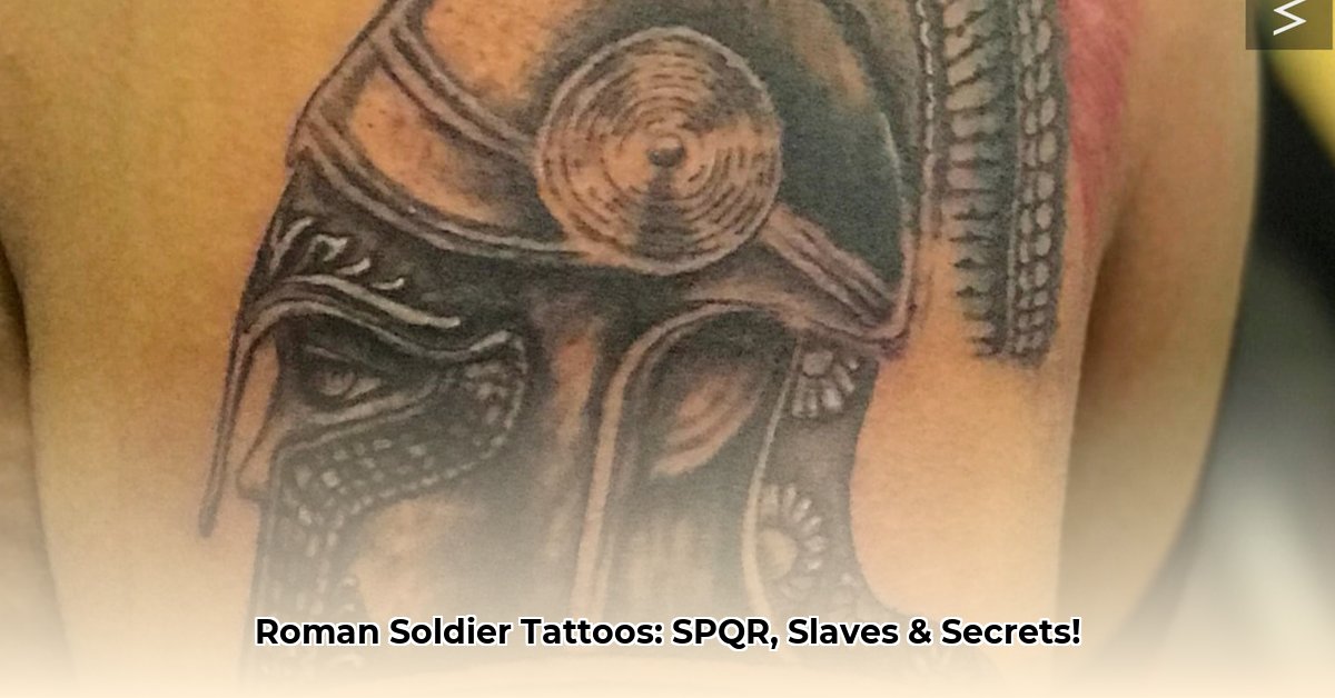 ancient roman soldier tattoos edited