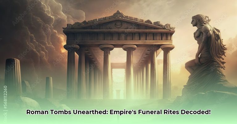 Unearth ancient roman tombs: Decode empire's funeral rites [2024 update]