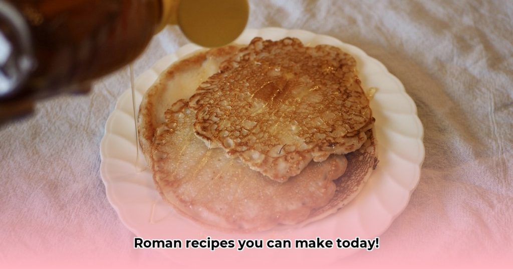 Unlock ancient roman recipes [today]: A journey through time, adapting ...