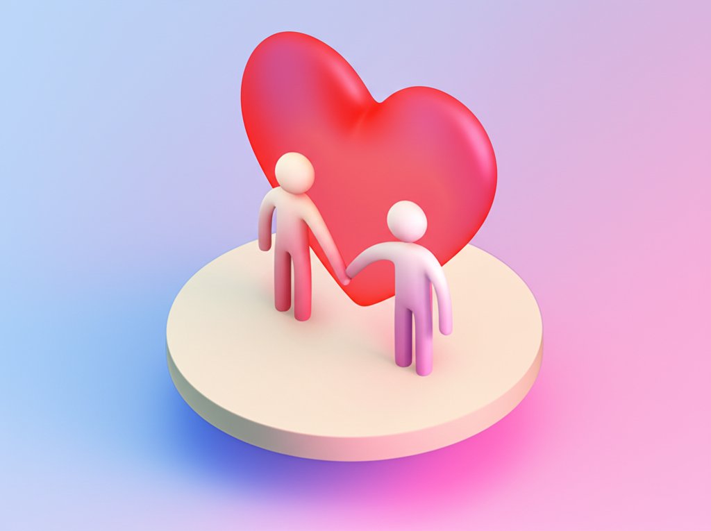 Close-up of two hands intertwined, symbolizing genuine connection and authentic love.