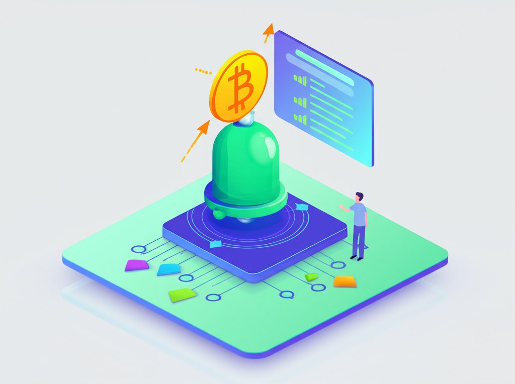 Crypto price charts and notifications on a phone suggest timely best crypto alerts.