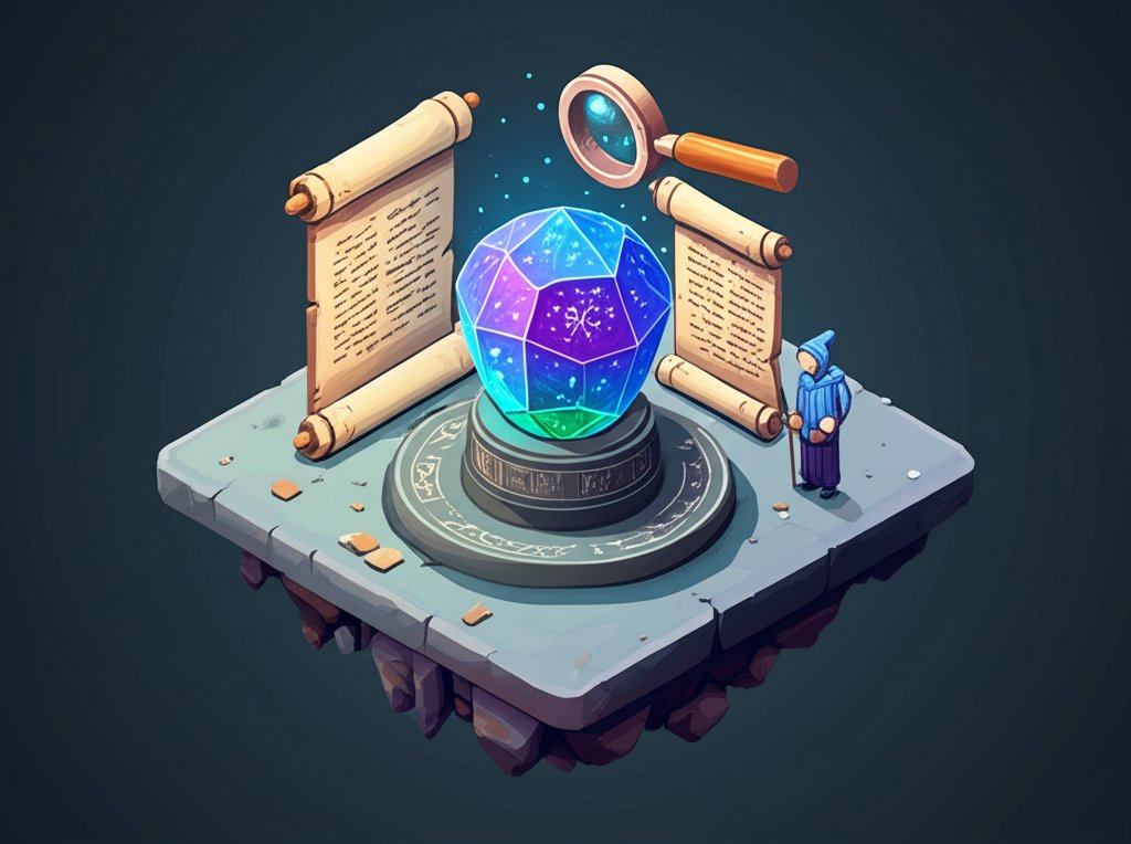 A gemstone trivia graphic with colorful text and quirky gemstone facts.
