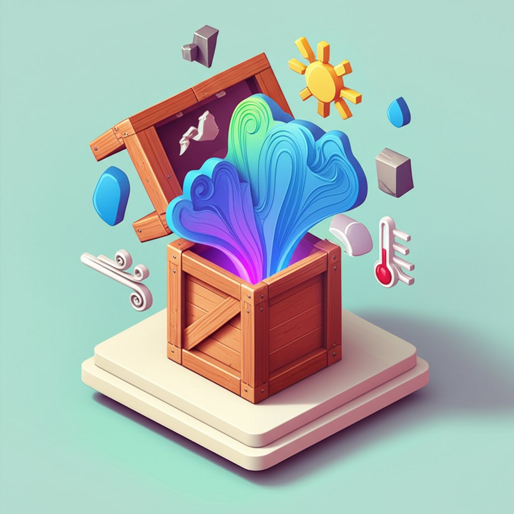 A cacophonous crate, an abiotic factor, is depicted in an image, potentially creating disruptive noise.