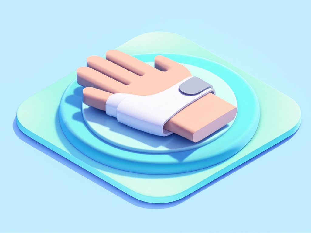 Wrist and thumb brace, designed for de Quervain's tenosynovitis, offering support and immobilization.