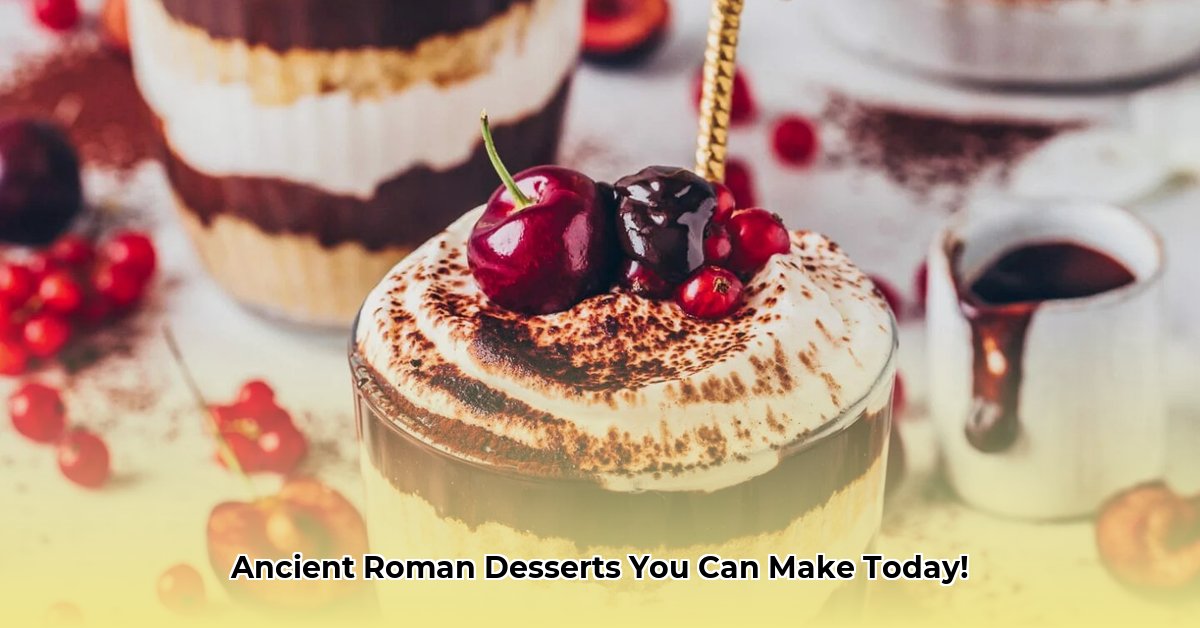 desserts in ancient rome edited