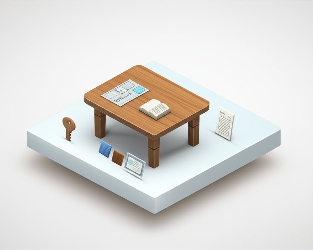A table displaying interesting facts and trivia about the history and construction of tables.