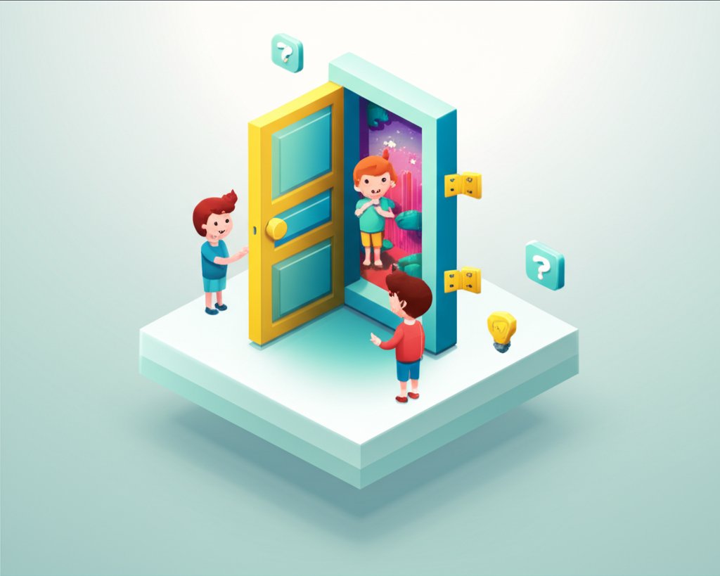 A child-safe door features finger-pinch protection and durable materials for a secure home environment.