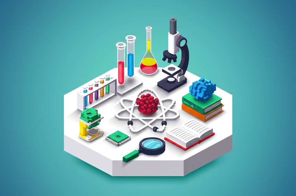 Microscope image with vibrant colors, representing the exciting world of scientific discovery.