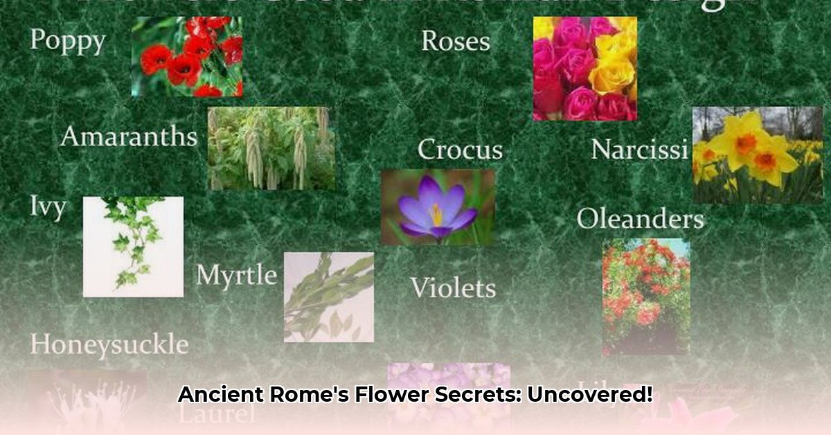 flowers in ancient rome edited