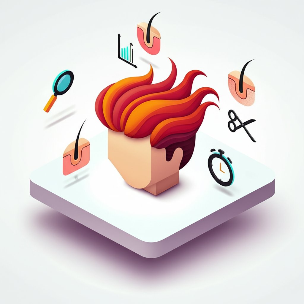 Fun facts about hair including growth rate, strength, and average number of strands.