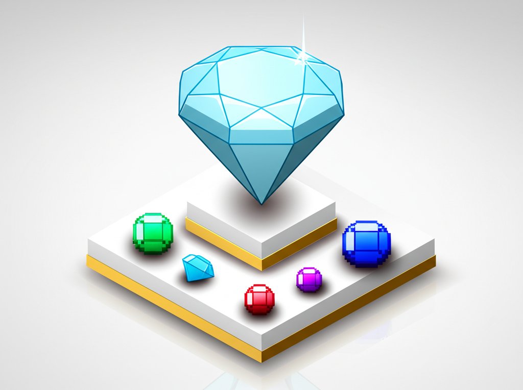 Assorted gemstones in various colors and cuts shimmer against a dark, velvety backdrop.