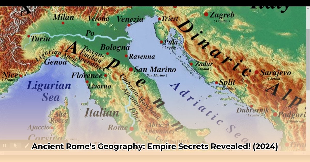 geography of ancient rome edited