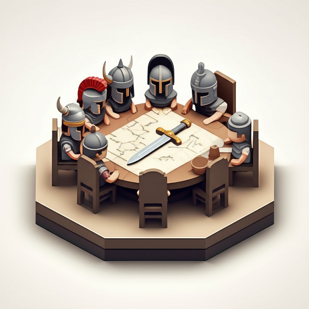 Group of historical military leaders depicted in a vintage-style portrait montage.